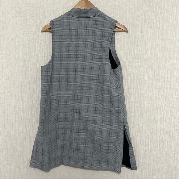Waverly Gray Riley Plaid Vest size M - Picture 2 of 4